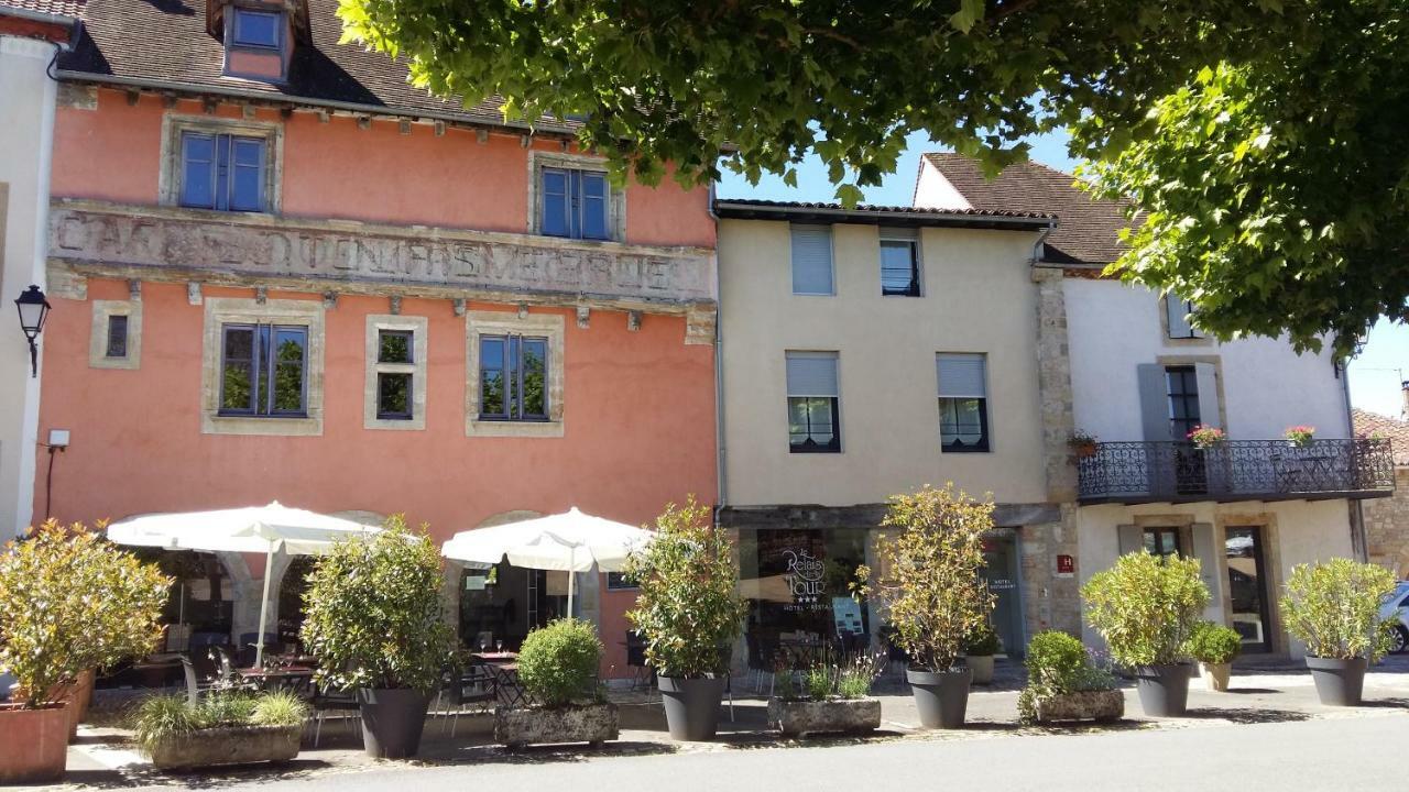 Hotel Le Relais De La Tour Capdenac-Gare Exteriér fotografie